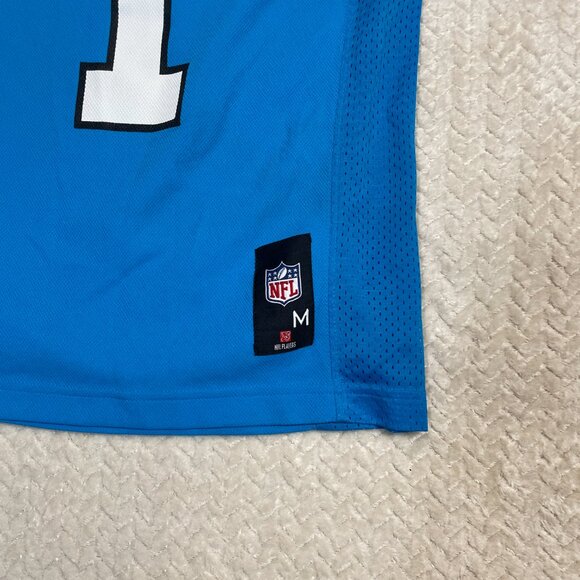 NFL Carolina Panthers Cam Newton #1 Football Youth Jersey Size Medium - Picture 9 of 9